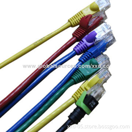 UTP RJ45 Computer Networking Cat5e Ethernet Patch Cable with Fluke Test